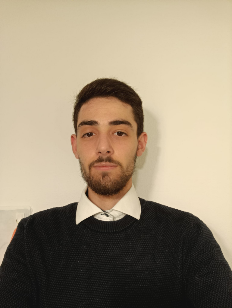 Simone Albano, member of the Po.Li.Te team